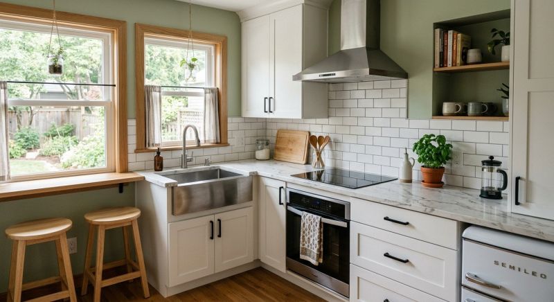 Cherry Cabinet Remodeling in Marysville, OH
