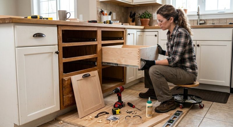 Wood Cabinet Installation in Terre Haute, IN
