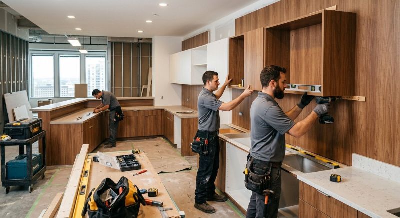 Cupboard Installation in Carmel, IN