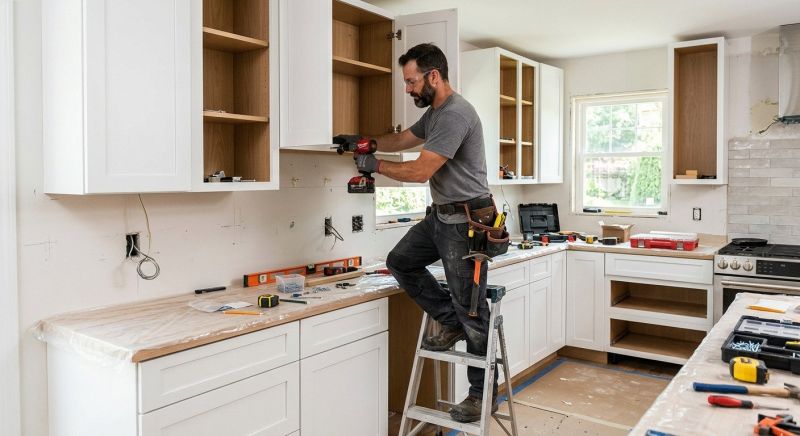 Kitchen Cupboard Installation in Bloomington, IN