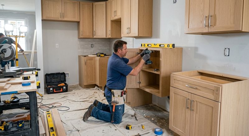 Kitchen Shelving Installation in Bloomington, IN