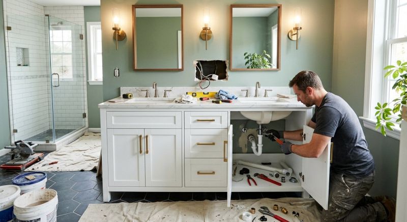 Vanity Installation in Muncie, IN