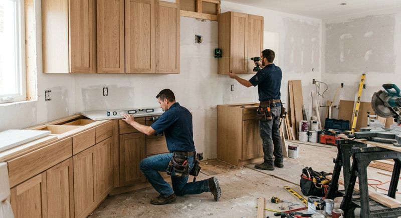 Wall Cabinets Installation in Carmel, IN